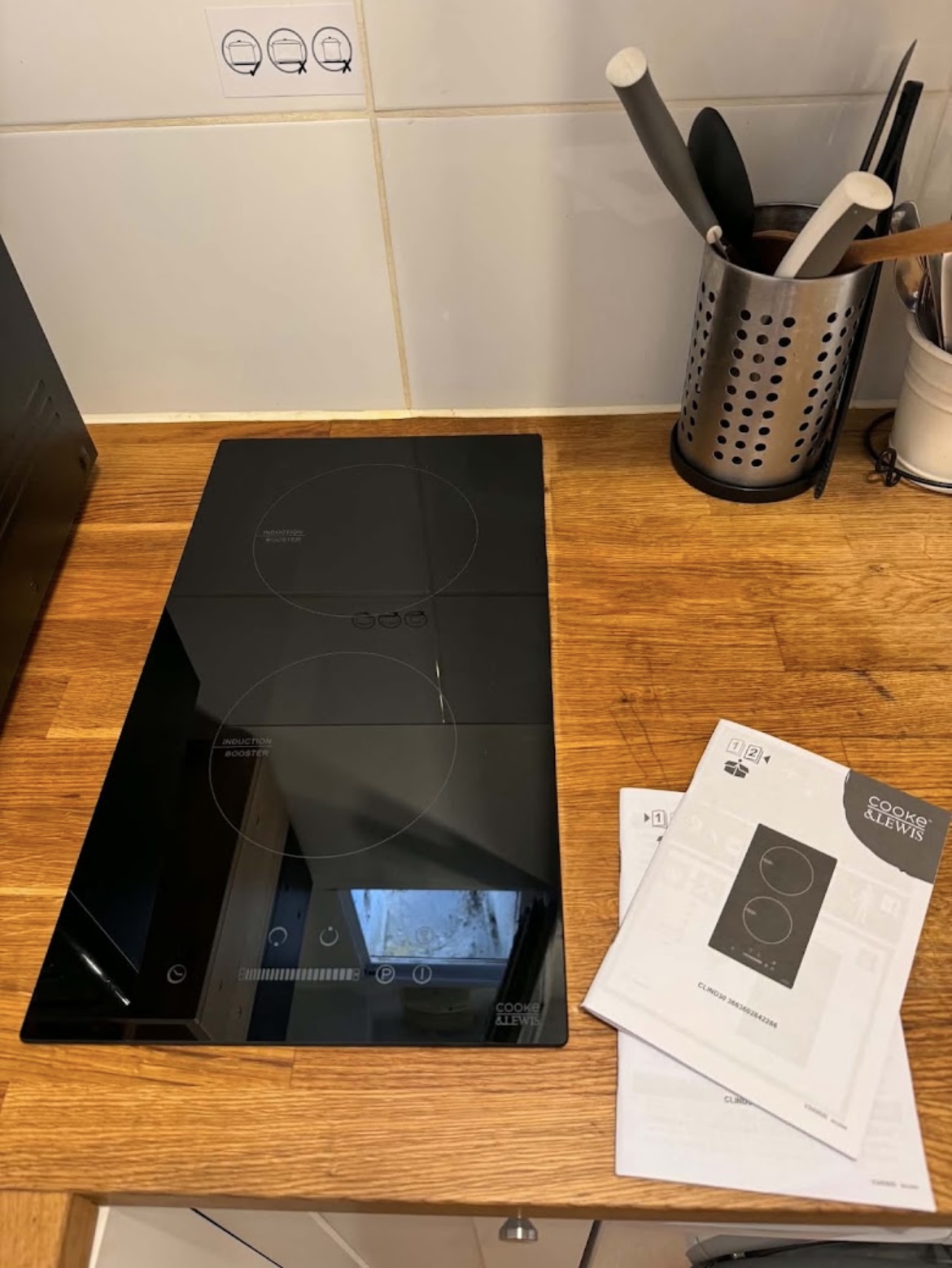 Raccordement d'une plaque à induction en cuisine
